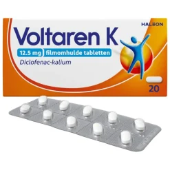 Clearance Voltaren K 12,5 MG Pijnstiller Filmomhulde Tabletten Diclofenac-Kalium 20 stuks