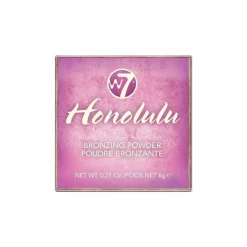 Hot W7 Honolulu Bronzing Powder Box Art