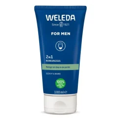 Best Weleda Men 2-in-1 reinigingsgel voor gezicht & baard