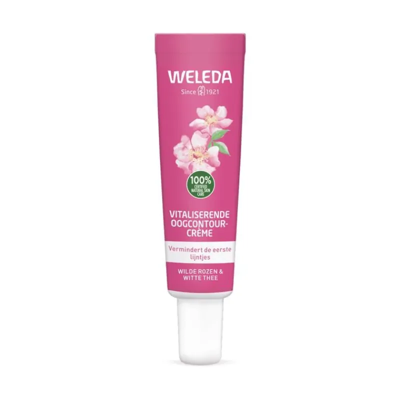 New Weleda Wilde Rozen & Witte Thee Vitaliserende Oogcontourcrème 12 ML