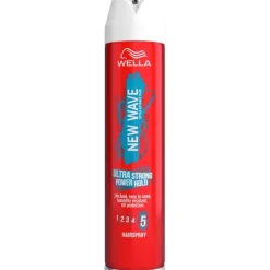 Discount Wella New Wave Ultra Strong Power Hold Haarspray 250 ML