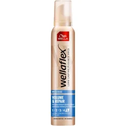 Outlet Wella Flex Volume & Repair Ultra Strong Hold Haarmousse 200 ML