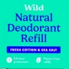 New Wild Cosmetics Limited Wild Fresh Cotton & Sea Salt Refill Deodorant Stick 40 gram