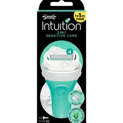 Online Wilkinson Sword Intuition Sensitive Care Scheerapparaat 1+1 gratis navulmesje