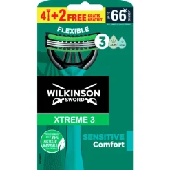 Clearance Wilkinson Sword Xtreme3 Sensitive Wegwerpmesjes 4+2 gratis