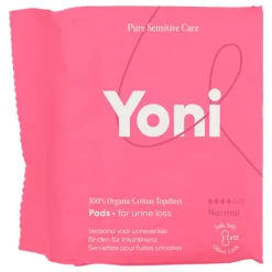 New Yoni Verband Urineverlies Normal Bio Katoenen Toplaag 12 stuks