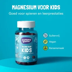 Online Yummygums Yummugums Kids Magnesium Suikervrij 60 stuks