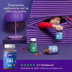 Discount Yummygums Kids Vegan Omega-3 Suikerarm 45 stuks
