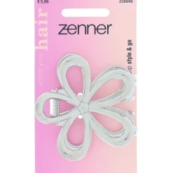 Best Zenner Haarklem Metaal Zilver