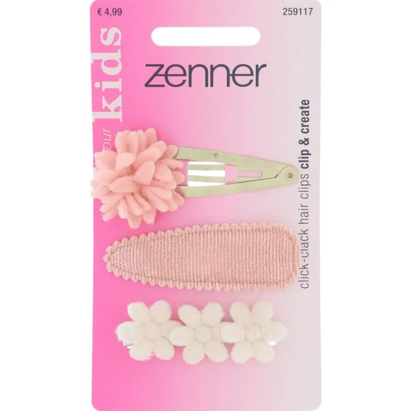 Discount Zenner Klik-klak haarspeld kids 3x