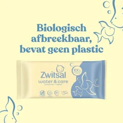Outlet Zwitsal Water & Care Billendoekjes 52 stuks